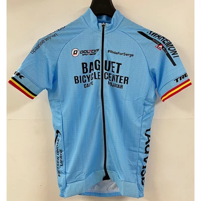 Doltcini kerékpáros rövid ujjú mez L-es BAGUET BICYCLE CENTER