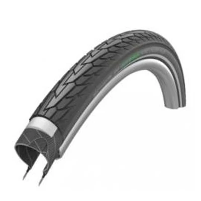 Schwalbe Road Cruiser 47-622 Green Compound drótperemes reflexcsíkos trekking külső