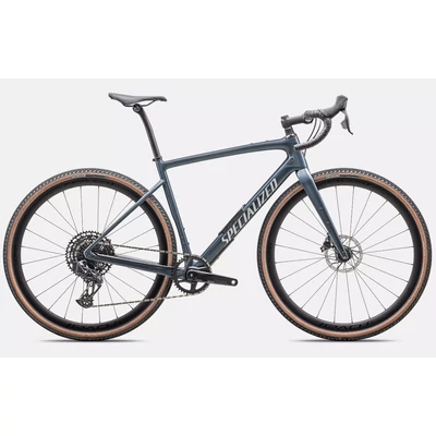 Specialized Diverge Expert Carbon Sram Rival AXS gravel kerékpár 58cm kék-ezüst
