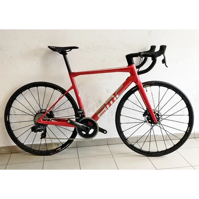 BMC Teammachine SLR FRS Sram Force AXS 2x12s karbon országúti kerékpár 54cm prisma red/silver