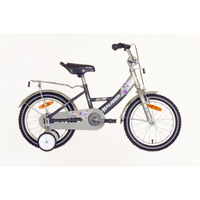 Hauser Swan 16&quot; kontrafékes gyerek BMX kerékpár, ezüst-szürke