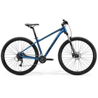 Merida Big Nine 60-2X 29&quot; MTB kerékpár, M-es, fényes kék-fekete