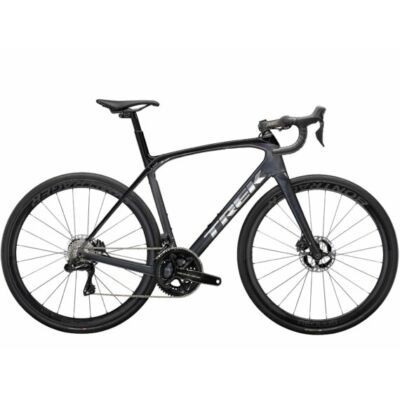 Trek Domane SLR9 Project One Dura-Ace Di2 országúti kerékpár, 56cm, metál kaméleon-fekete szín