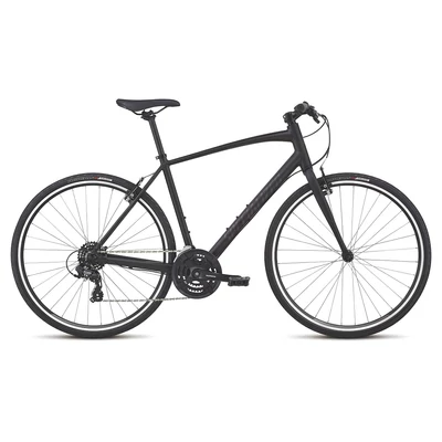 Specialized Sirrus 1.0 2x7 sebességes fitnesz kerékpár, S-es, fekete