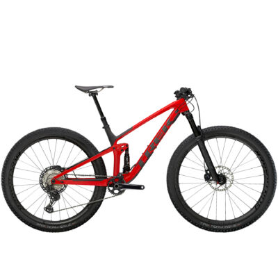 Trek Top Fuel 9.8 XT 29&quot; összteleszkópos MTB kerékpár, M-es, piros-fekete