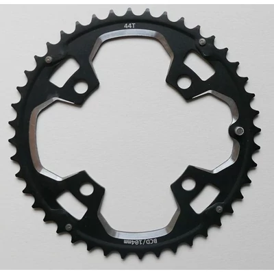 Spyral Alu lánckerék 44T BCD104mm fekete