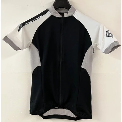 Bioracer Vesper Sleeve Board Cold Black rövidujjú kerékpáros mez L-es fekete-fehér, női
