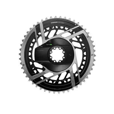 Sram Red AXS E1 Quarq wattmérős országúti lánctányér szett, 52-39T