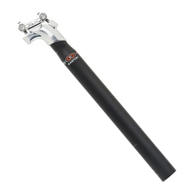 EASTON EC70 31.6X350mm 10mm hátranyúlású karbon nyeregcső, használt
