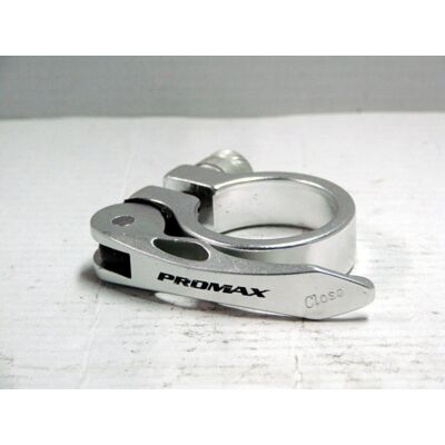 promax aluminium 34.9mm gyorszáras nyeregcsőbilincs ezüst