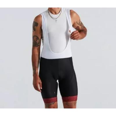 Specialized RBX Logo kantáros kerékpáros rövidnadrág L-es fekete-bordó