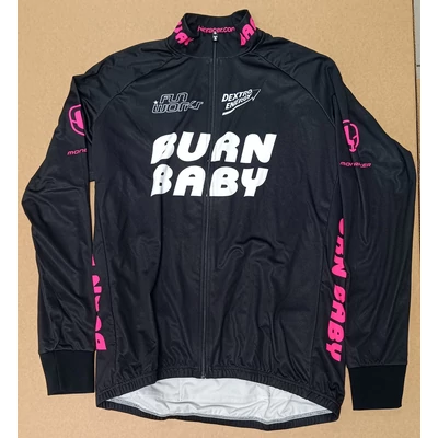 Bioracer thermo kerékpáros hosszú ujjú mez, XXL-es Burn Baby