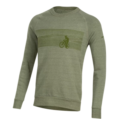 Pearl Izumi Crew Sweatshirt terepzöld