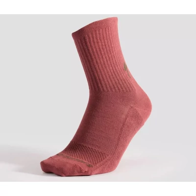 Specialized Cotton Tall zokni XL-es téglavörös