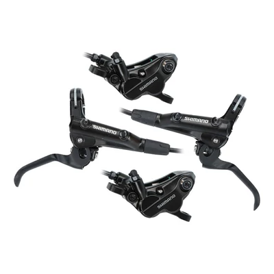 Shimano Deore BL-MT501 + BR-MT520 hidraulikus tárcsafék, első fekete