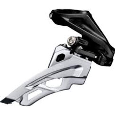 Shimano Deore FD-M612-H 3x10 sebességes felsőbilincses Side Swing első váltó