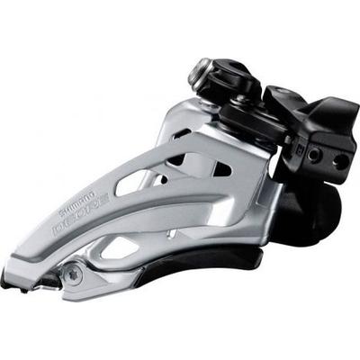 Shimano Deore FD-M617-L 2x10 sebességes alsóbilincses oldalhúzós első váltóó