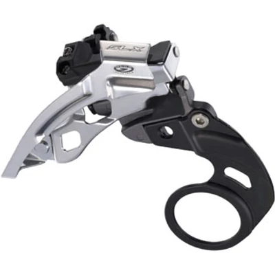 Shimano SLX FD-M665 2x9 sebességes E-mount alul- felülhúzós első váltó