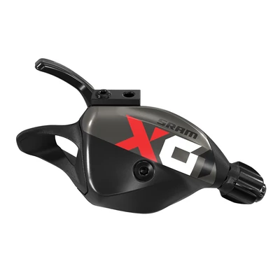 Sram X01 Eagle 12 sebességes Trigger váltókar, jobb, fekete-piros