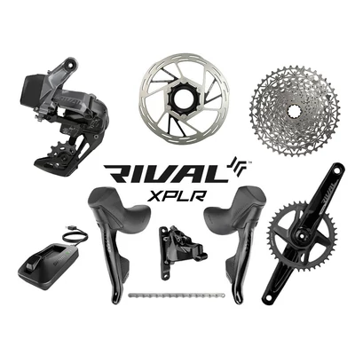 Sram Rival AXS XPLR 1x12s elektromos gravel/országúti fék és váltórendszer