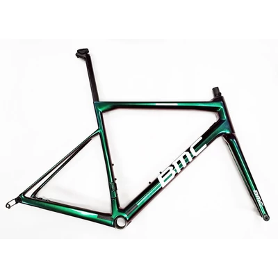 BMC Teammachine SLR02 Custom Paint Job országúti vázszett 56cm kaméleon lilászöld használt