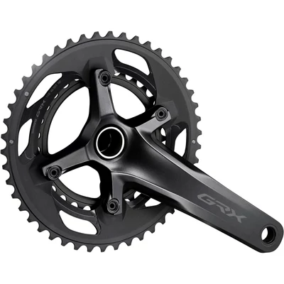 Shimano GRX FC-RX600 11s integrált tengelyes hajtómű 46-30T 175mm fekete