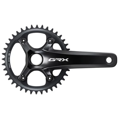Shimano FC-RX820 GRX 1x12s integrált tengelyes gravel hajtómű 40T 172.5mm fekete