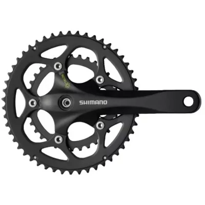 Shimano Sora FC-R345 Octalink 2x9s országúti hajtómű 50-34T 170mm fekete