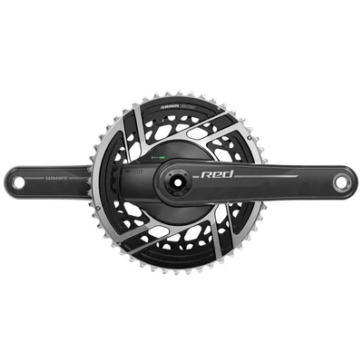 Sram Red AXS E1 DUB Carbon Quarq wattmérős 2x12s országúti hajtómű, 170mm, 52-39T