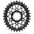 AbsoluteBlack Oval Sram T-TYPE Narrow/Wide lánckerék, 34T fekete